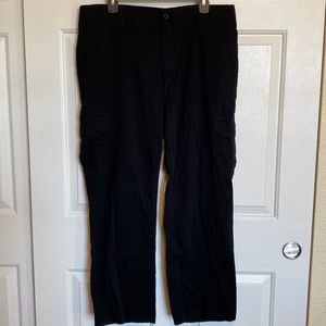 DICKIES Flexible & Durable Black Cargo Pants Regular Straight 38x30 Men’s